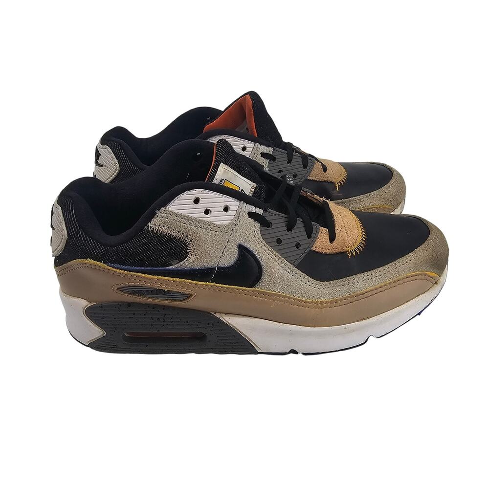 Nike Air Max 90 SE Alter And Reveal Pack Sneaker Shoe Grey Fog Youth Size 6.5 Y